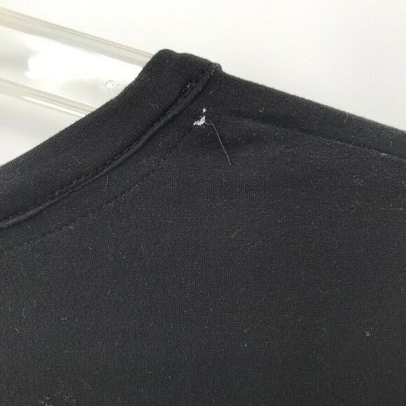 Rae Dunn Need Coffee Long Sleeve T-Shirt Black M - Picture 6 of 6